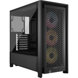 Corsair COR1737672614579 Caja PC Semitorre 4000D RS ARGB Series con 3 ventiladores ARGB Negro