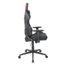 Deltaco Gaming DC410 Silla Gaming Ergonómica, Negro, Respaldo Ajustable 90-180°, Asiento y Respaldo Acolchados, Peso Máx. 120 kg, Altura Máx. 185 cm, Reposabrazos 2D