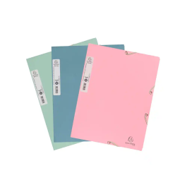 Exacompta Carpeta Autentik con Gomas y Tres Solapas, Cartón Reciclado A4+, Pack 6 Colores Surtidos Precio: 11.58999952. SKU: B1BKLNXZ73
