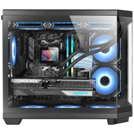Mars Gaming MC-3TCOREM Caja Gaming Minitorre Micro-ATX con Triple Cristal Templado, Soporte Refrigeración Líquida 360mm y USB-C Mars Gaming MC-3TCOREM Caja Gaming Minitorre Micro-ATX con Triple Cristal Templado, Soporte Refrigeración Líquida 360mm y USB-C