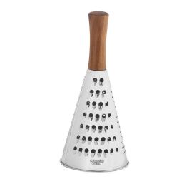 Andrea House Rallador inoxidable/acacia Ø10,5x24cm con 3 tipos de perforaciones diferentes CC68027 Precio: 12.99152316. SKU: B14GL5PBV4
