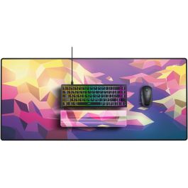Xtrfy ZUB WR5 Reposamuñecas Compacto de Resina Cherry Litus Pink