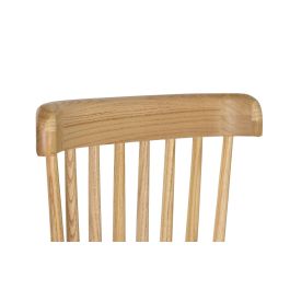 DKD Home Decor Silla Tradicional Olmo Natural 42 x 90 x 45 cm (2 Unidades)