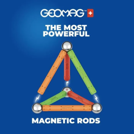 Geomag Purpurina Ecofriendly 22 uds Construcciones 2D o 3D con Efectos de Brillo, Plástico Reciclado