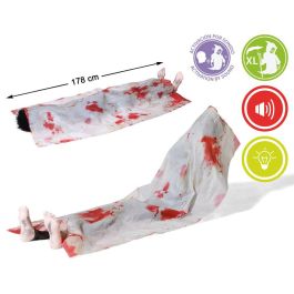Figura Cadáver Con Sábana Ensangrentada 178 cm Con Luz Y Sonido para Halloween Precio: 48.94999945. SKU: B1FV33V6BE