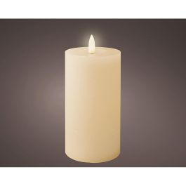 Lumineo Vela LED de Cera, efecto llama, beige, acabado rústico, superficie lisa, luz cálida, temporizador, Ø7 x 15 cm Lumineo Vela LED de Cera, efecto llama, beige, acabado rústico, superficie lisa, luz cálida, temporizador, Ø7 x 15 cm Precio: 5.59000035. SKU: B1B7AV6RGG