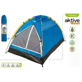 Color Baby Tienda de campaña Iglú Dome para 2 personas - Camping y Exterior - 120x200x100 cm - Poliéster, PE y Acero