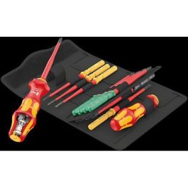 Wera 05006640001 Juego Destornilladores Kraftform Kompakt Turbo i 1 TIE, 16 piezas, con funda de transporte