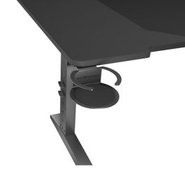GENESIS NDS-2249 Escritorio para ordenador Modular, Ajustable en Altura, Mesa Gamer MDF y Acero, Negro