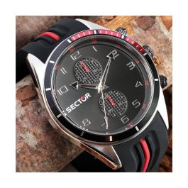 Reloj Hombre Sector 770 Negro (Ø 44 mm)