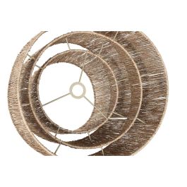 DKD Home Decor Lámpara de Techo Estilo Tropical Marrón de Cuerda y Metal 50x50x50 cm, Casquillo E27 (1 Bombilla) DKD Home Decor Lámpara de Techo Estilo Tropical Marrón de Cuerda y Metal 50x50x50 cm, Casquillo E27 (1 Bombilla)