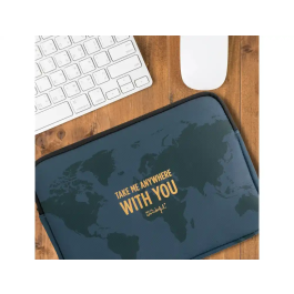Mr. Wonderful Funda para portátil 12" with you Protector Acolchado Universal