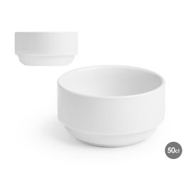 Vessia Bol Porcelana Redondo Blanco 500 ml Diámetro 12 cm, Altura 6.5 cm (48 Unidades) Precio: 48.68999949. SKU: B1284T96JJ