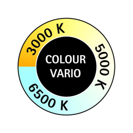 Maul Lámpara de Escritorio LED 5W 616lm Panel Táctil Doble Brazo Luz Ajustable Blanca