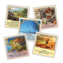 Devir Juego de Mesa Catan El Duelo - Expansión Eras Oscuras, Eras Doradas - 215 Cartas, 2 Jugadores, 75 Minutos, +10 Años