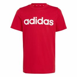 Camiseta de Manga Corta Infantil Adidas Lin Roja Camiseta de Manga Corta Infantil Adidas Lin Roja