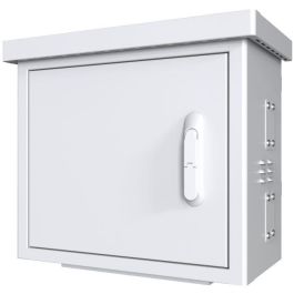 Lanview by Logon Midi Radius Pole Mounted CCTV Cabinet For 4 cameras Lanview by Logon Midi Radius Pole Mounted CCTV Cabinet For 4 cameras