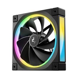 DeepCool FL12R Ventilador para PC 120mm Negro con Iluminación LED RGB y Control PWM - 55 CFM, 2365 RPM, 33.9 dB Precio: 17.5000001. SKU: B1FW3MQ5WQ