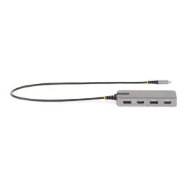 Hub USB-C Startech 117B-USBC-MULTIPORT Gris 100 W