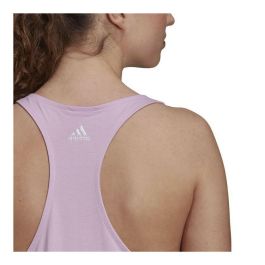 Camiseta de Tirantes Mujer Adidas Essentials Logo Lavanda