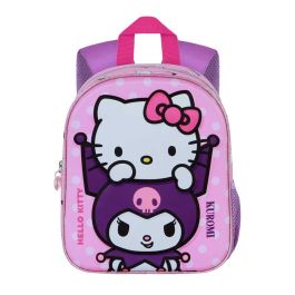 Sanrio Hello Kitty Mochila Preescolar 3D Elite Playful con Relieve Frontal, Bolsillo Lateral Malla y Correas Acolchadas Rosa 7L Sanrio Hello Kitty Mochila Preescolar 3D Elite Playful con Relieve Frontal, Bolsillo Lateral Malla y Correas Acolchadas Rosa 7L