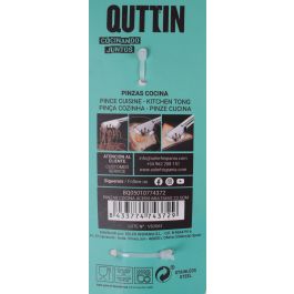 Pinzas de cocina multiuso Quttin 23.5 cm acero (36 Unidades) Pinzas de cocina multiuso Quttin 23.5 cm acero (36 Unidades)