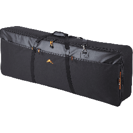 Tobago Funda para Teclado Negro de Poliéster 600D, Acolchado 20mm, 113 x 46 x 18 cm, con Bolsillo
