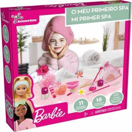 Barbie Mi Primer Spa: Kit de Actividades para Crear tu Propio Spa con 15 Actividades, 16 Contenidos, Libro Educativo, +8 Años