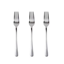 San Ignacio Set de 3 Tenedores de Acero Inoxidable Reciclado Brillo Natur Sg-7766 Precio: 3.88999996. SKU: S7914263