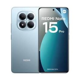 XIAOMI SMARTPHONE REDMI NOTE 15 PRO 6.77" 8GB RAM 256GB ROM GLACIER BLUE MZB0MGXEU Precio: 273.50000018. SKU: B185LE9PL8