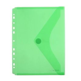 Dosier Sobre Office Box Pp Velcro A4 Multitaladro Verde 10 unidades Precio: 10.50000006. SKU: BIX35336
