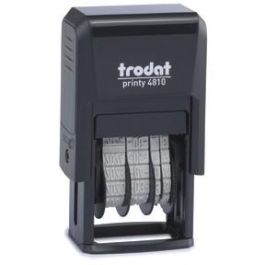 Trodat 4810 Sello de Fecha Printy ISO con Almohadilla Negra, 3.8x21mm, Tinta Negra Precio: 19.79000012. SKU: B163HMM4G7