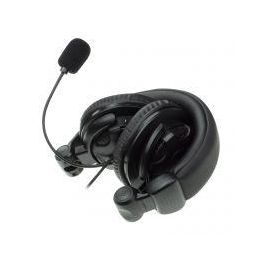 Ewent EW3564 Auriculares Estéreo Cubreorejas con Micrófono, Control de Volumen y Diseño Plegable