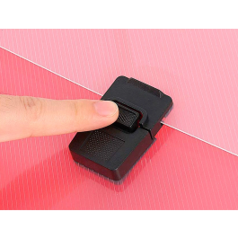 Liderpapel Carpeta Clasificador Fuelle 45144 Polipropileno A4 Transparente con Asa Spectrafile 26 Departamentos