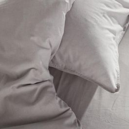 Funda nórdica - TODAY - CHARME - Chambray - Gris claro Constance - 240 x 220 cm