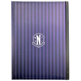 SD TOYS Cuaderno A5 de Wednesday con Luz 15x25x3cm