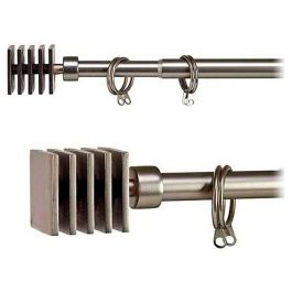 Giftdecor Barra Cortina 120-210 cm Hierro Plata (12 Unidades) Precio: 5298.5000002. SKU: S3601789