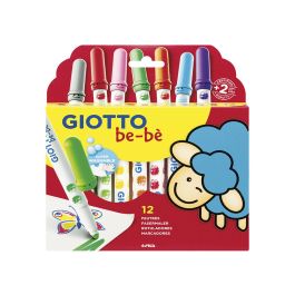 Giotto Rotuladores Be-Bé Súper Colores Surtidos Estuche 12 Ud