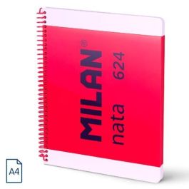 Milan Cuaderno Espiral A4 80H 95 gr 5x5 mm Tapa Dura Colección Nata® 624 Since 1918 Rosa Precio: 3.50000002. SKU: B12KQ2FSYR