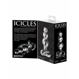 Plug Anal Pipedream Icicles Transparente