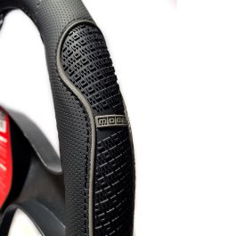 Momo MOMLSWC014BG Funda Volante Supergrip Universal Negro y Gris 38-39 cm