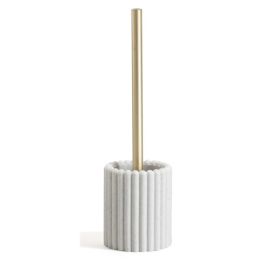 Escobillero Glam DKD Home Decor Crema Dorado 10.5 x 38 x 10.5 cm (6 Unidades) Precio: 52.5000003. SKU: B1HS4XB6G2