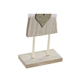 Decoracion Navidad Fantasia DKD Home Decor Blanco Rosa 4.5 x 26.5 x 13 cm (6 Unidades) Decoracion Navidad Fantasia DKD Home Decor Blanco Rosa 4.5 x 26.5 x 13 cm (6 Unidades)