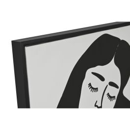Cuadro Home ESPRIT Blanco Negro Mujer Escandinavo 83 x 4 x 123 cm (2 Unidades) Cuadro Home ESPRIT Blanco Negro Mujer Escandinavo 83 x 4 x 123 cm (2 Unidades)