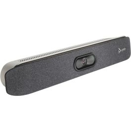 Poly Barra de Vídeo All-in-One con Cámara 4K UHD, Zoom Digital 5x, Altavoces y Micrófonos Integrados