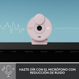 Webcam Logitech Brio 300 Rosado Full Webcam Logitech Brio 300 Rosado Full