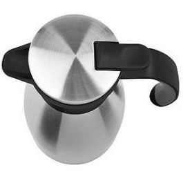 Emsa Jarra Termo Soft Grip 1 Litro Acero Inoxidable/Negro con Cierre Quick Tip
