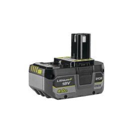 Ryobi RB1840X Batería de Ión de Litio 18V 4.0Ah para Taladro, Destornillador y Martillo Perforador - Indicador LED