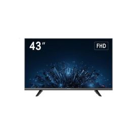 Hikvision Monitor 43" Full HD D-LED 60Hz 1920x1080 300cd 4000:1 HDMI VGA 24/7 VESA con Soporte Sobremesa