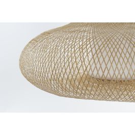DKD Home Decor Lámpara de Techo Balines Bambú Natural 75 x 75 x 48 cm